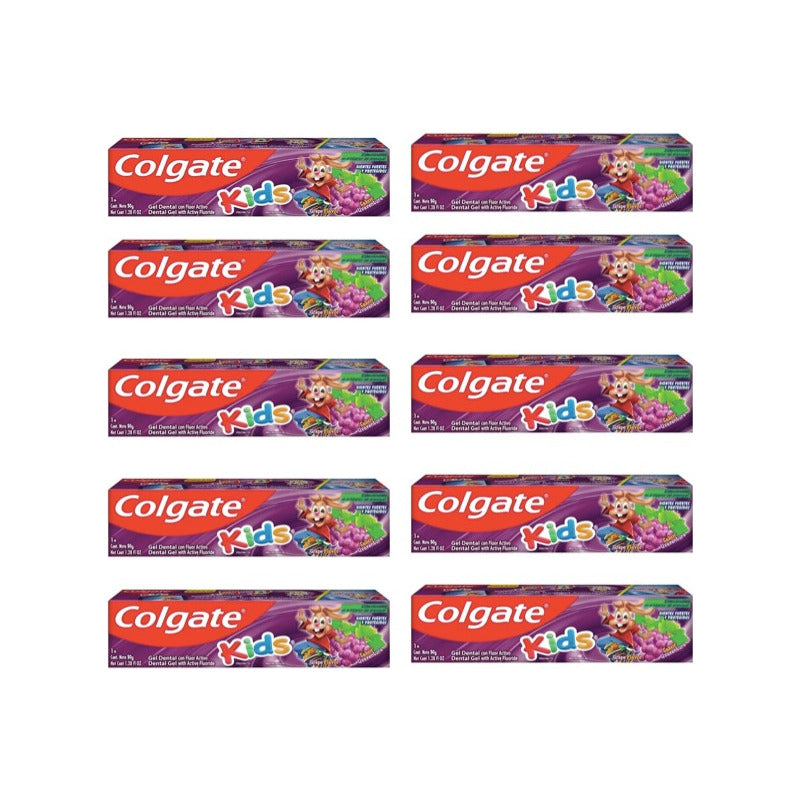 Gel Dental Colgate Kids 50g (10piezas)