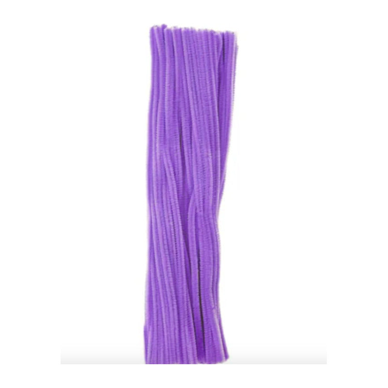 Limpia Pipas Natural De 30cm 180pz/ 15 Colores A Elegir