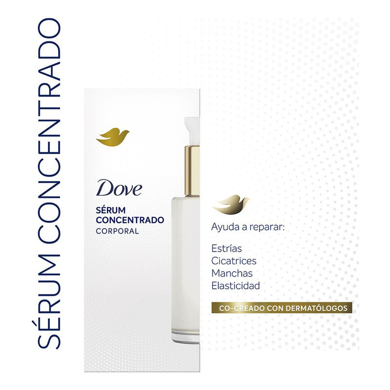 Dove Sérum Corporal Con Niacinamida, Hidratación Uniforme, 400 Ml + Concentrado 100 Ml Ligera