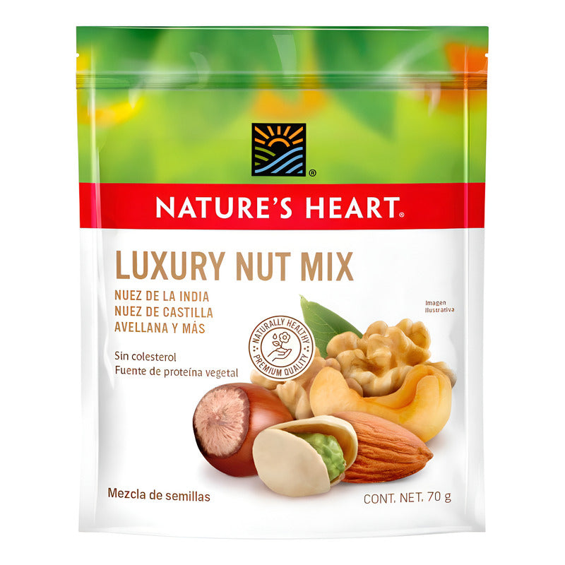 Nueces Nature's Heart Luxury Nut Mix 70g