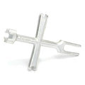 Llave Para Tapon Emergente Gris Brillante