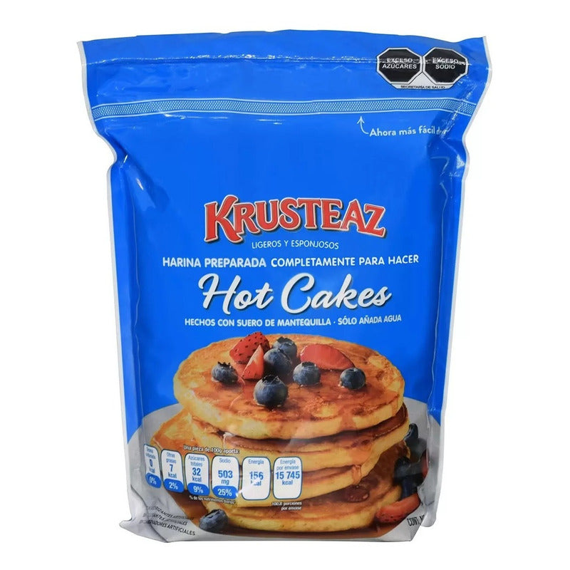 Krusteaz Harina Para Hot Cakes 2paquetes De 4.53kg