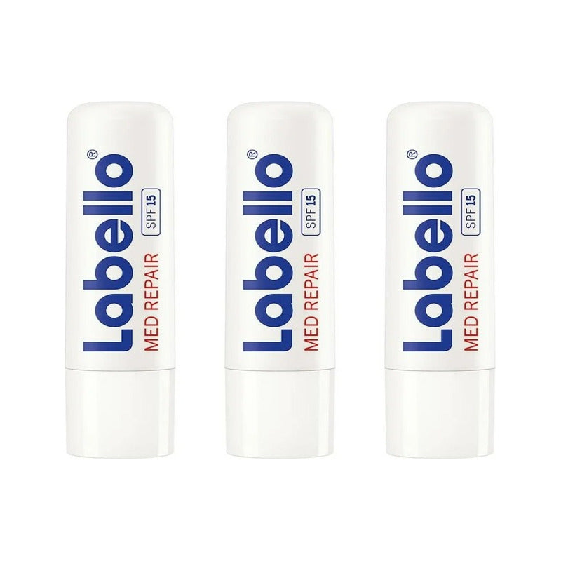 Balsamo Labial Labello Med Repair Fps 15 6 Piezas De 4.8gr