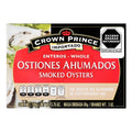 Ostiones Ahumados Crown Prince Enteros 6 Pzas De 106 G
