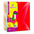 Papel Bond Carta Eurocolors Colores Surtidos 500 Hojas Varios
