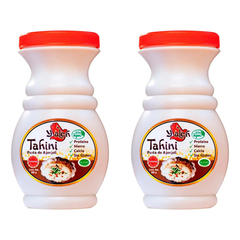 Pasta De Ajonjolí Yaleh 500 G (2 Piezas)