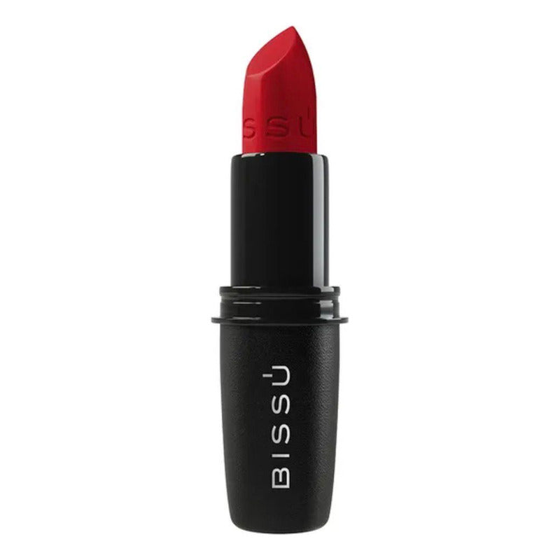 Labial Humectante Bissú Original Aceite De Coco Rojo Cosalá 16