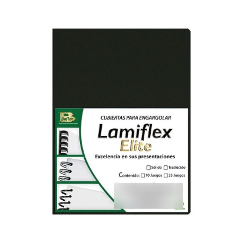 Pasta Para Engargolar Lamiflex Paquete Con 25 Pz Negro