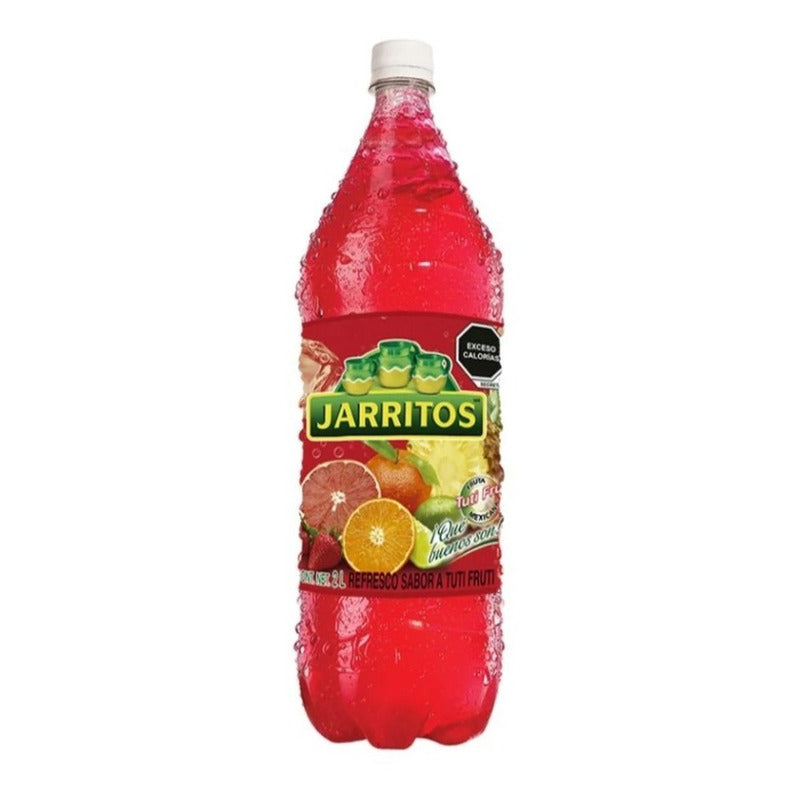 Refresco Jarritos Sabor Tutifruti 12 Pz De 2 L