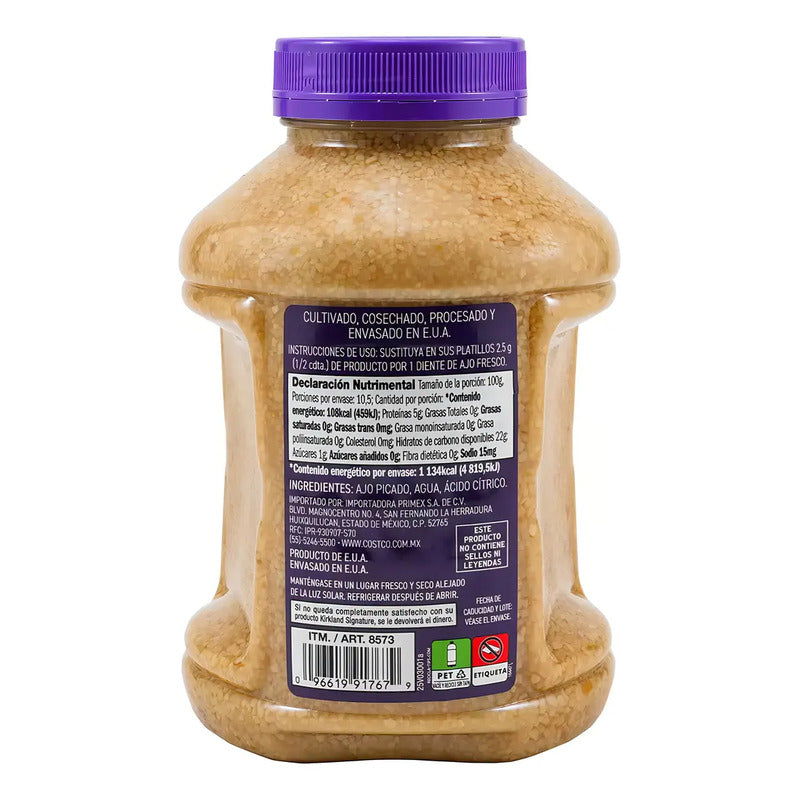 Ajo Picado De California Kirkland Signature De 1.36kg