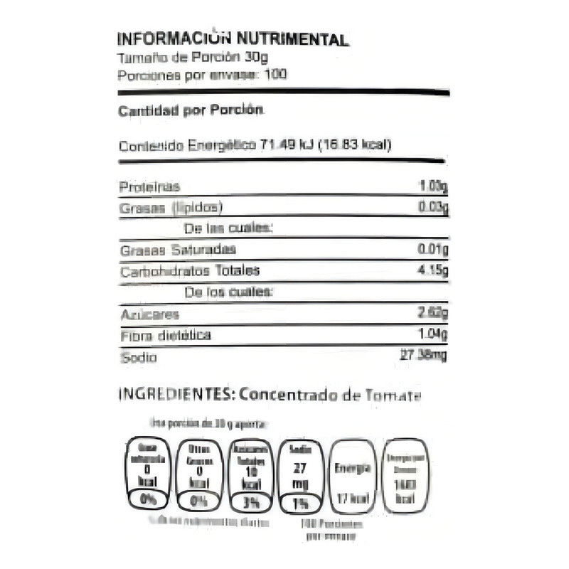 Member's Mark Pasta De Tomate Bolsa 3 Kg.