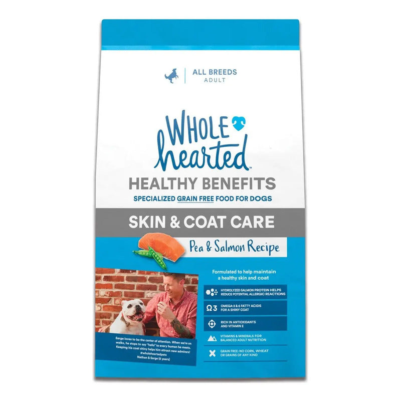 Wholehearted Perro Cuidado Pelo/piel 11 Kg Alimento Natural