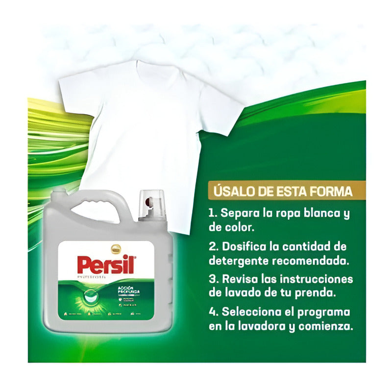 Detergente Para Ropa Líquido Persil Profesional Floral Botella 9 l
