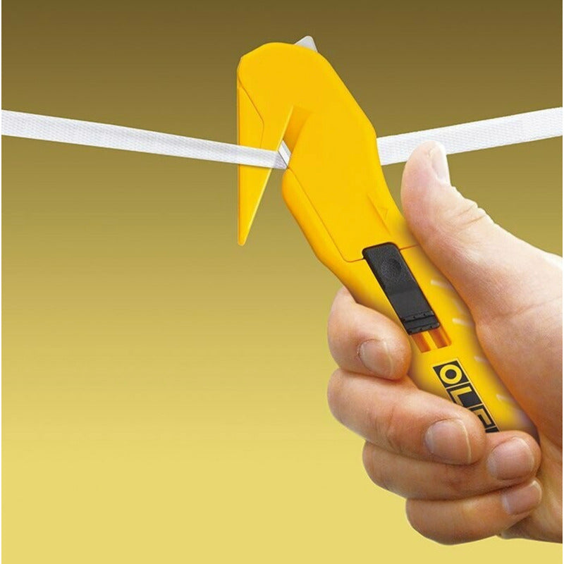 Estilete De Seguridad Olfa Sk-10 Hoja Reversible Para Flejes Y Películas