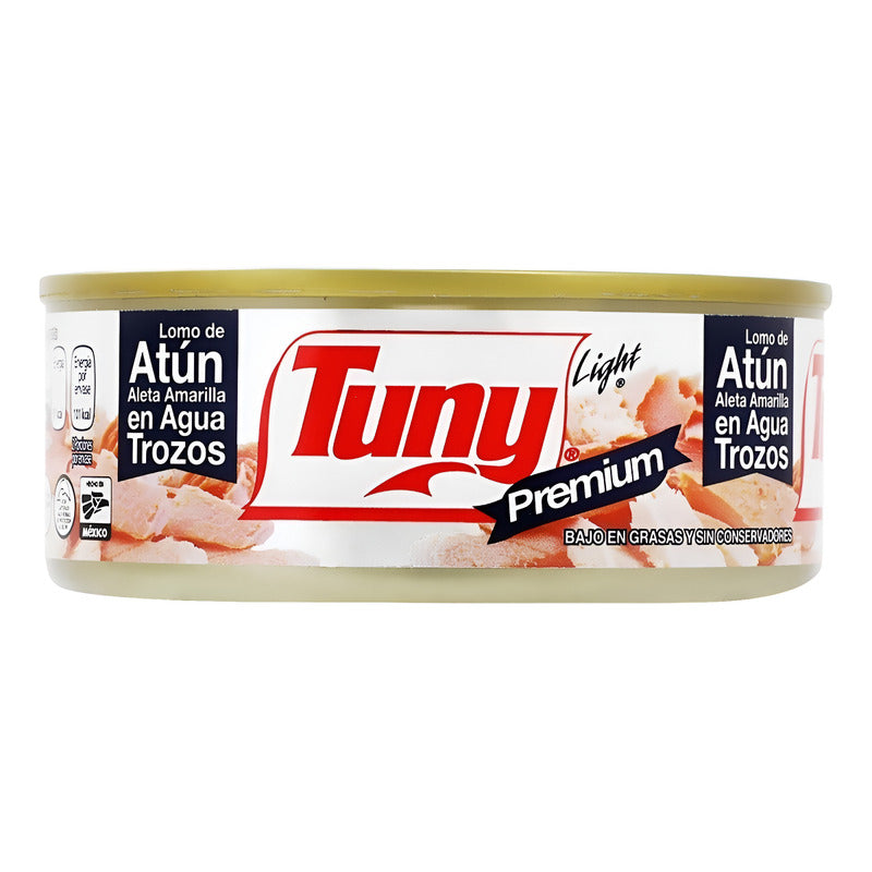Atun En Agua Premium Tuny Lata 140gr 8 Pack Ipg