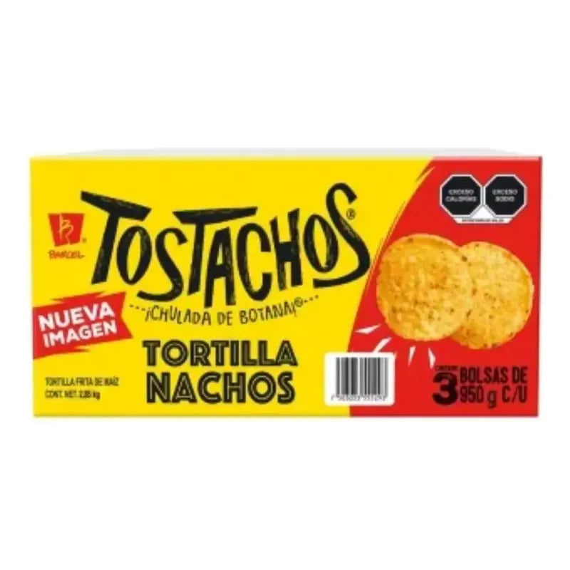 Barcel Tostachos 3 Pz De 950 G C/u