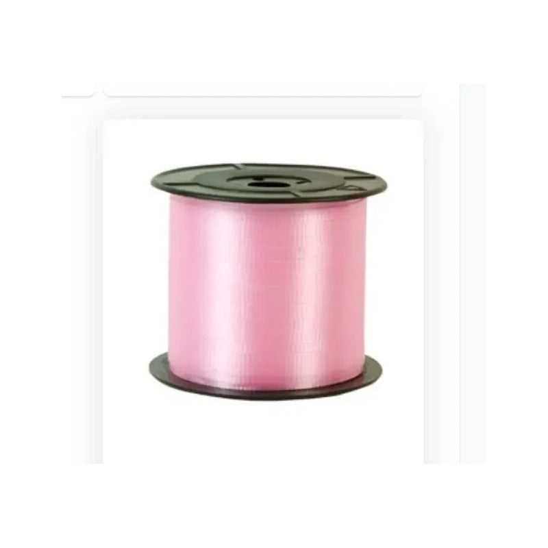 Rollo De Liston Ruling Curling Liso Con 100 Metros Color Salmón