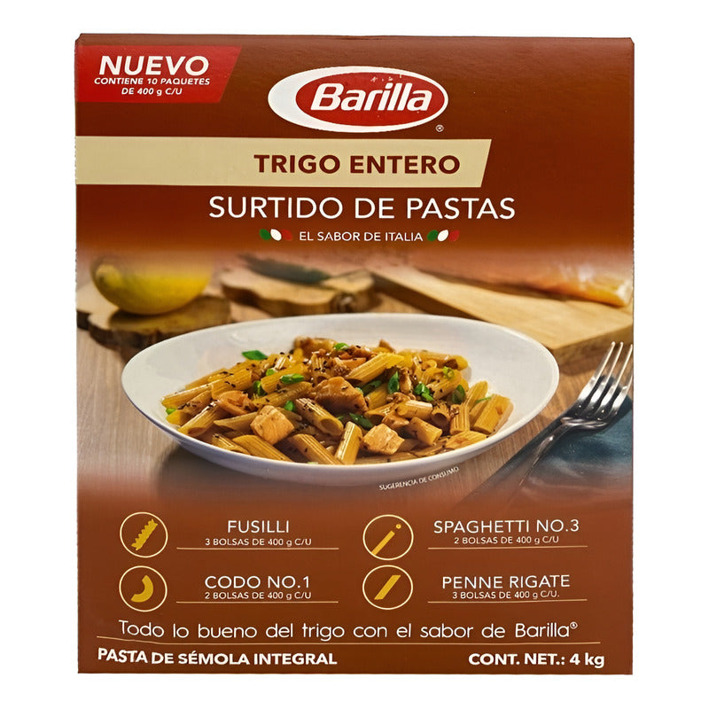 Pastas De Trigo Barilla 10/400gr