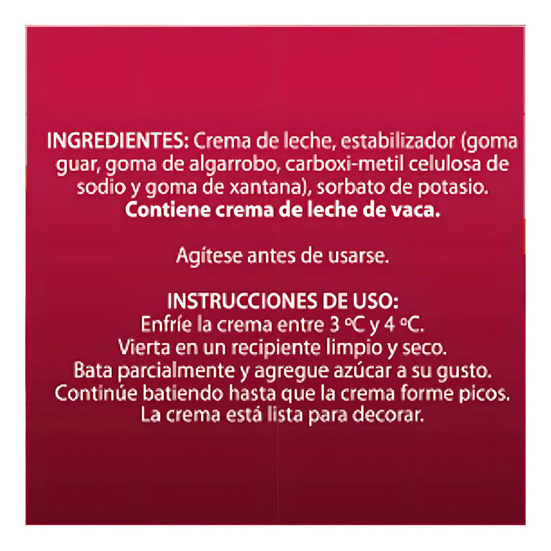 Crema Para Batir Lyncott 2 Pz De 980ml