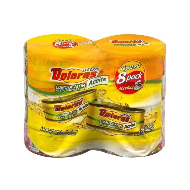 Atún En Aceite Dolores De 140g (8piezas)