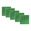 Hoja De Fomi Diamantado Color Verde De 23x30cm 20 Piezas
