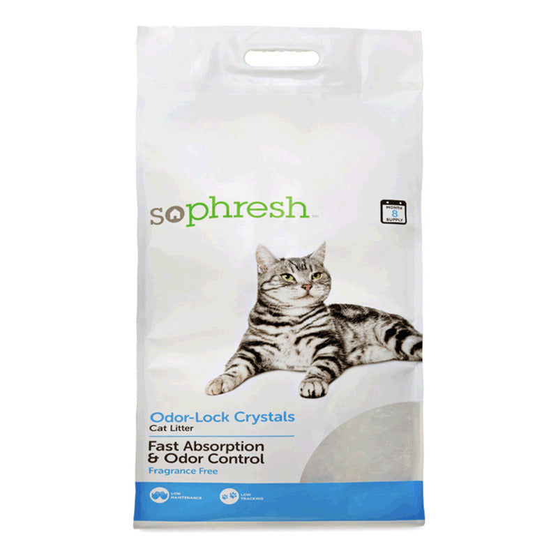 Arena Para Gato Sophresh Cristales Sin Aroma 8 Lb