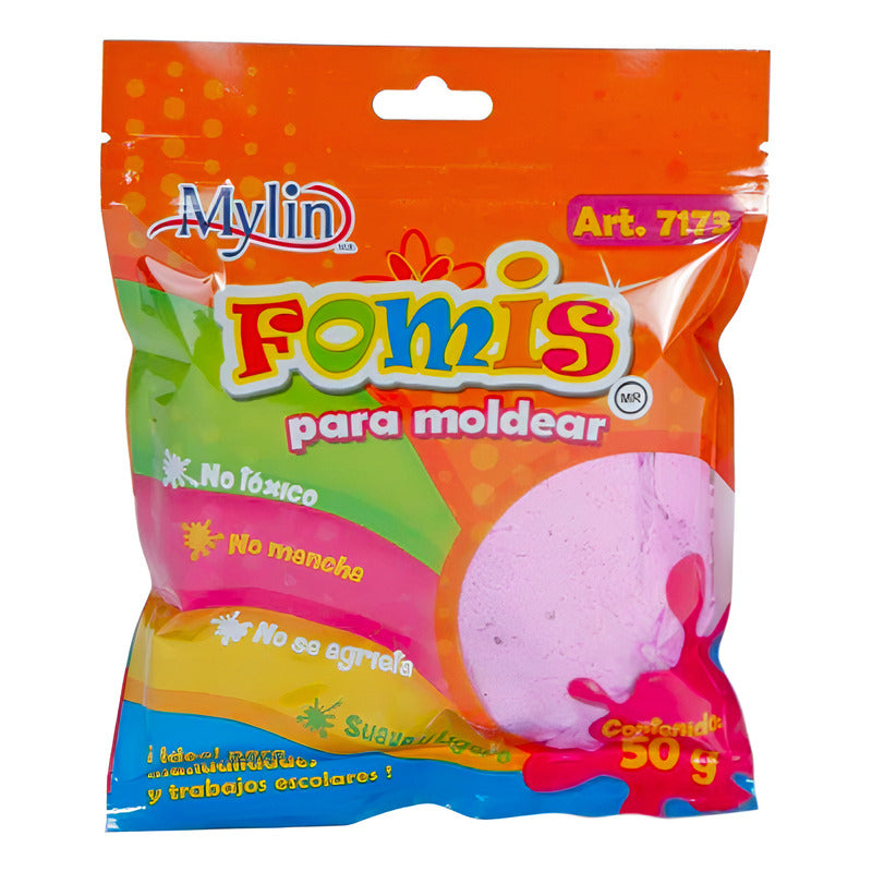 Fomi Suave Moldeable Color Lavanda 6 Piezas De 50g Lavanda