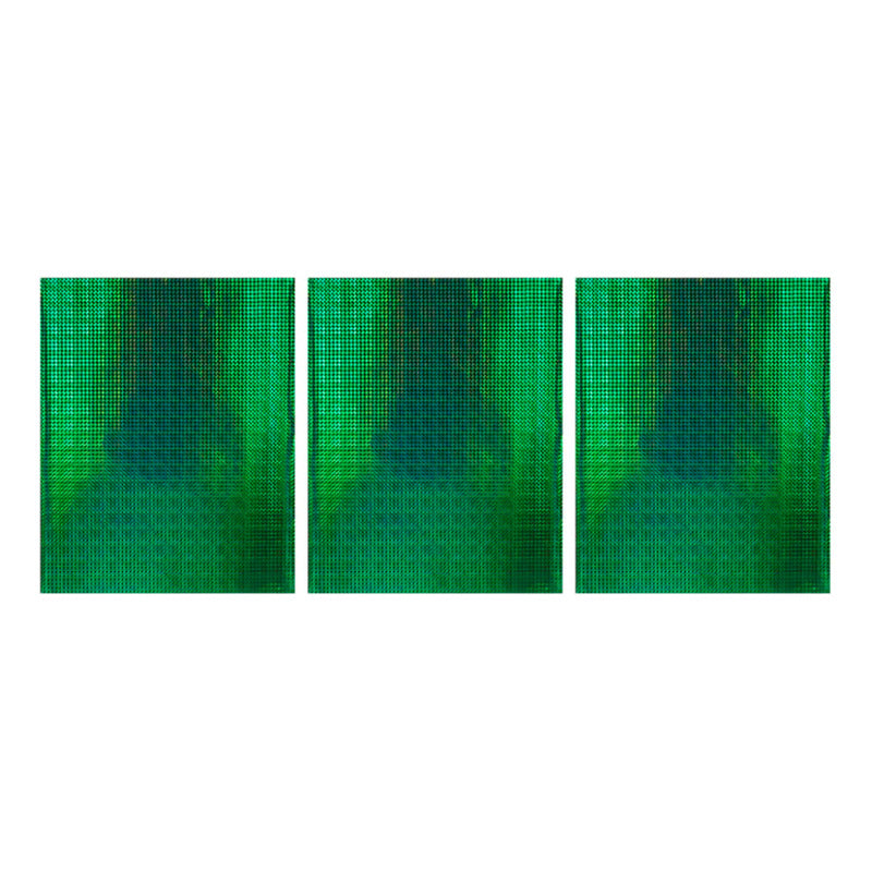 Papel Holográfico Diseño Olas Color Verde 40x50cm 20pz