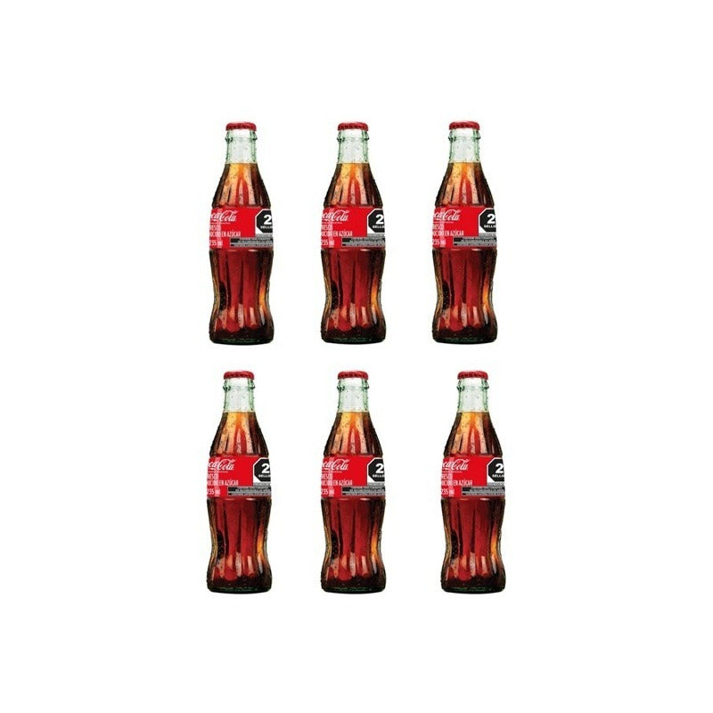 Refresco Coca Cola Sabor Original 235 Ml 6 Pz