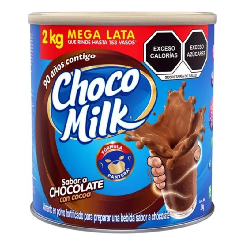 Choco Milk Sabor A Chocolate Con Cocoa Lata 2 Kg