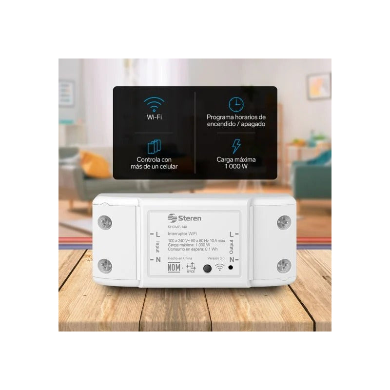Interruptor Wi-fi Steren