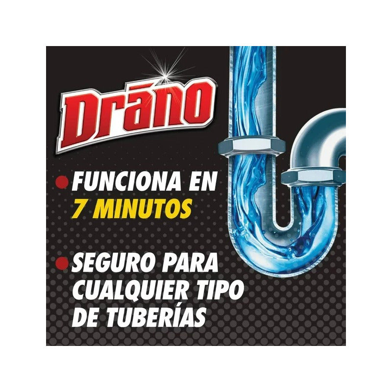 Destapacaños Líquido Dráno  Gel 946 Ml