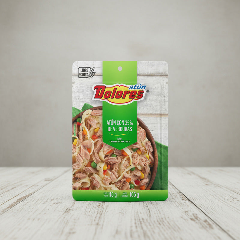 Atún Dolores Ensalada De Atún Con Verduras 12 Pzas De 110gr