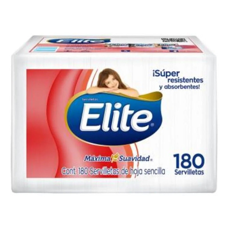 Servilletas Elite Máxima Suavidad 4pzas