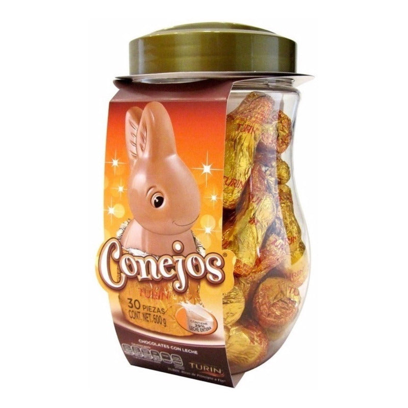 Turin, Conejos De Chocolate 30 Piezas 600 G Ts