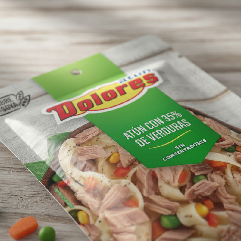 Atún Dolores Ensalada De Atún Con Verduras 3 Piezas De 110gr