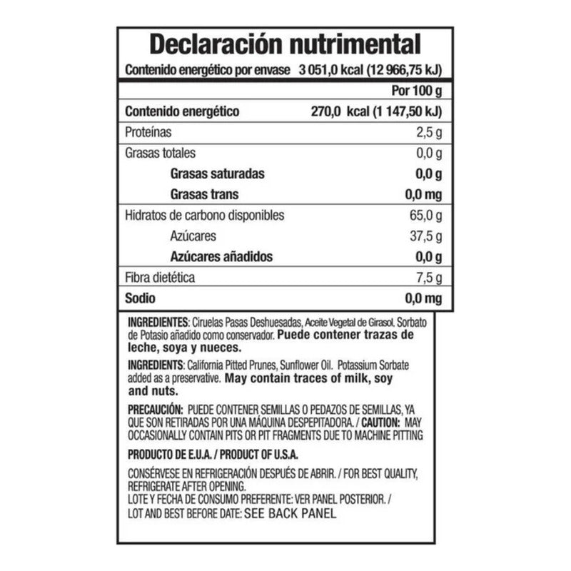 Ciruelas Pasas Member's Mark 1.13 Kg