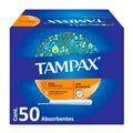 Tampones Tampax Súper Plus Con Aplicador 50 Pzas
