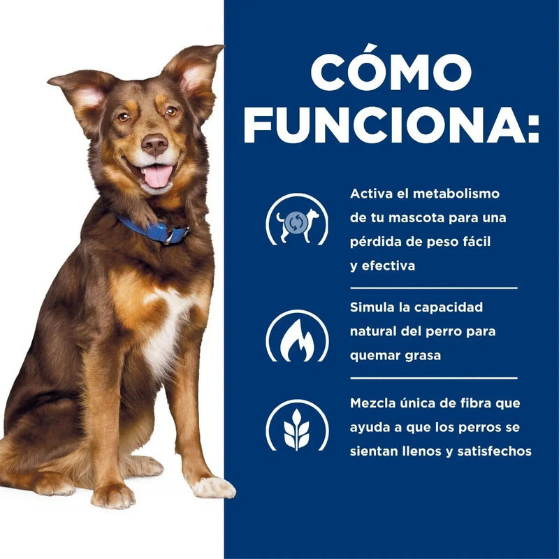 Alimento Hill's Prescription Diet Metabolic + Mobility J/d Para Perro Adulto Sabor Pollo De 10.9 Kg