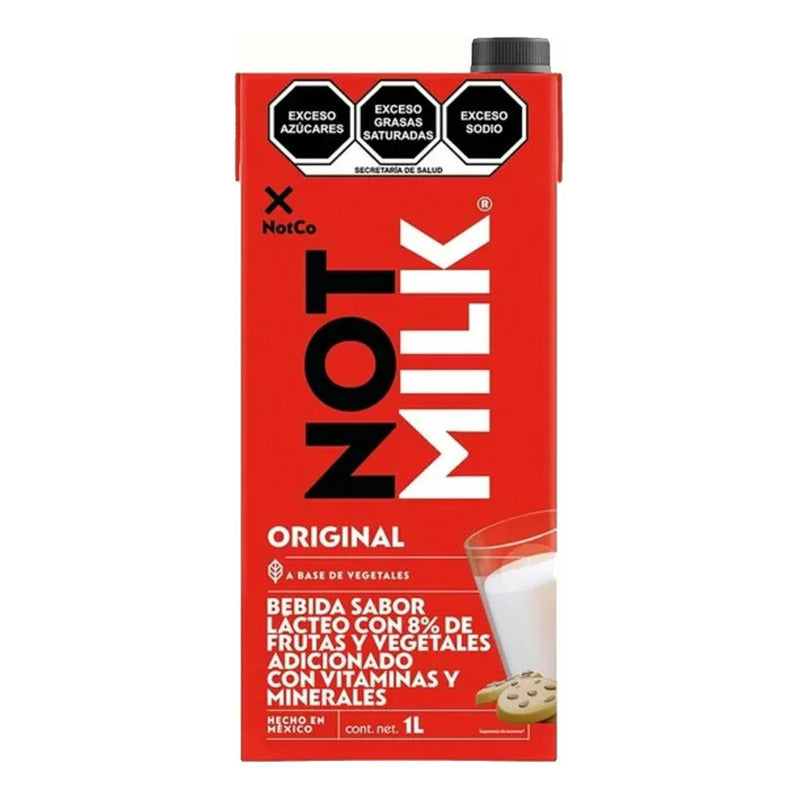 Sustituto De Leche Notco Not Milk Original 1 L (6 Pz)