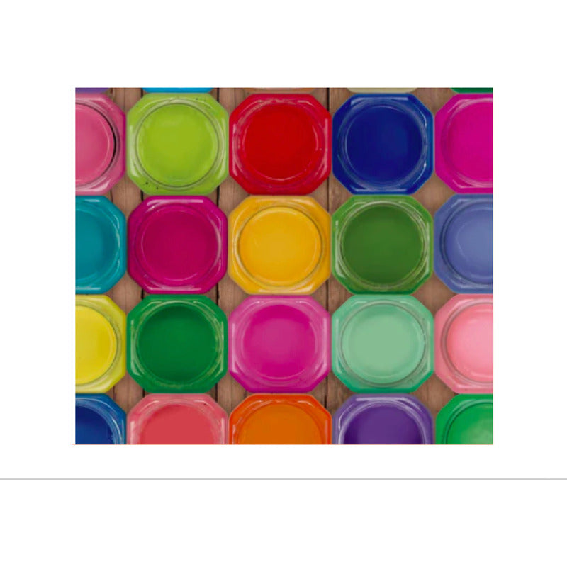 Papel Scrap Impreso Diseño De Colores 30.5x30.5cm 5pz