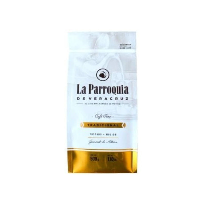 Café Molido La Parroqua De Veracruz 500g (2 Bolsas)