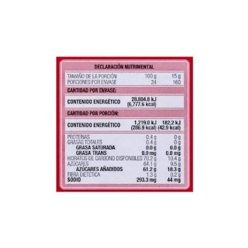 Mermelada De Fresa Heinz 120 Blisters De 20g C/u (2.4 Kg)