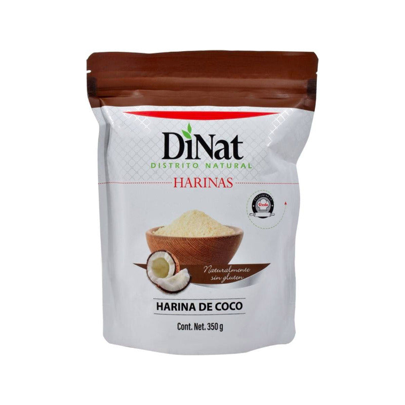 Harina De Coco Dinat 6 Piezas De 350 G