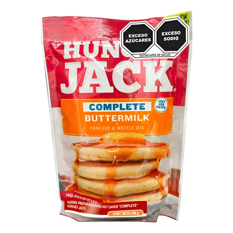 Harina Para Preparar Hot Cakes Hungry Jack De 198 G