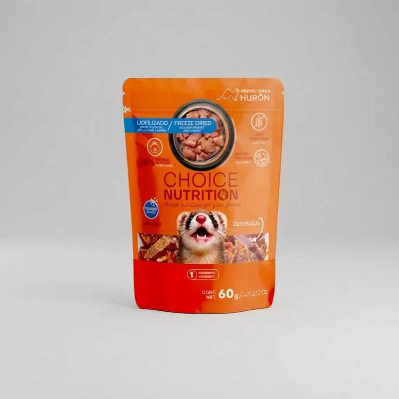 Premios Liofilizados De Pechuga De Pollo Para Hurón, 60 G