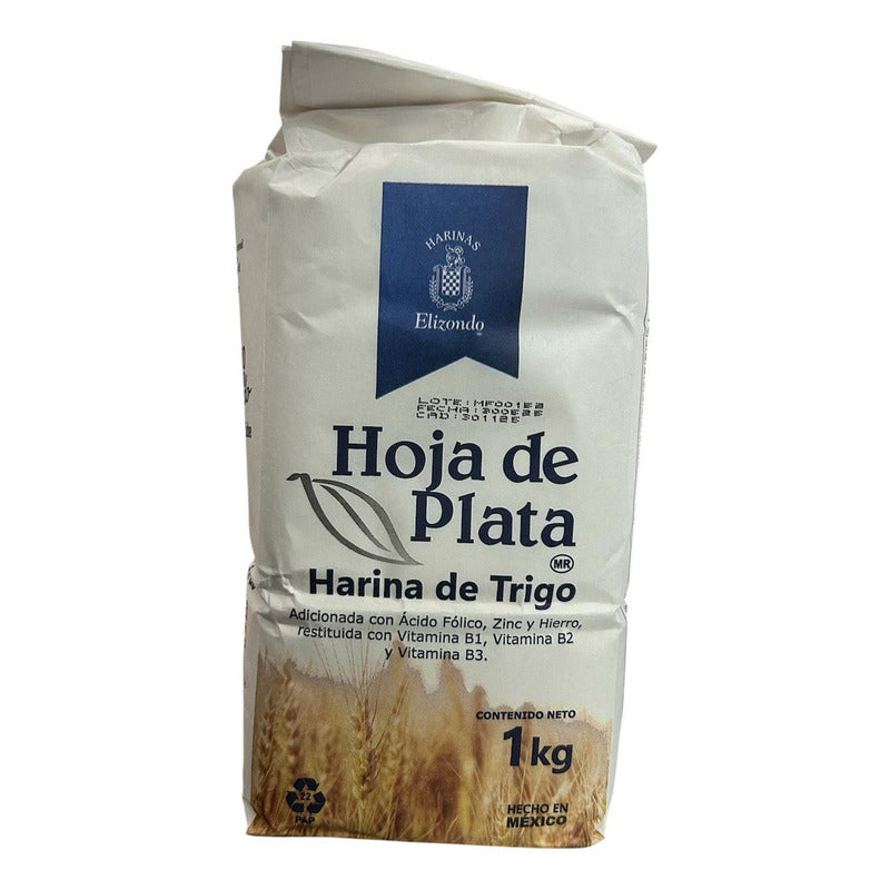 Harina De Trigo Hoja De Plata 1kg
