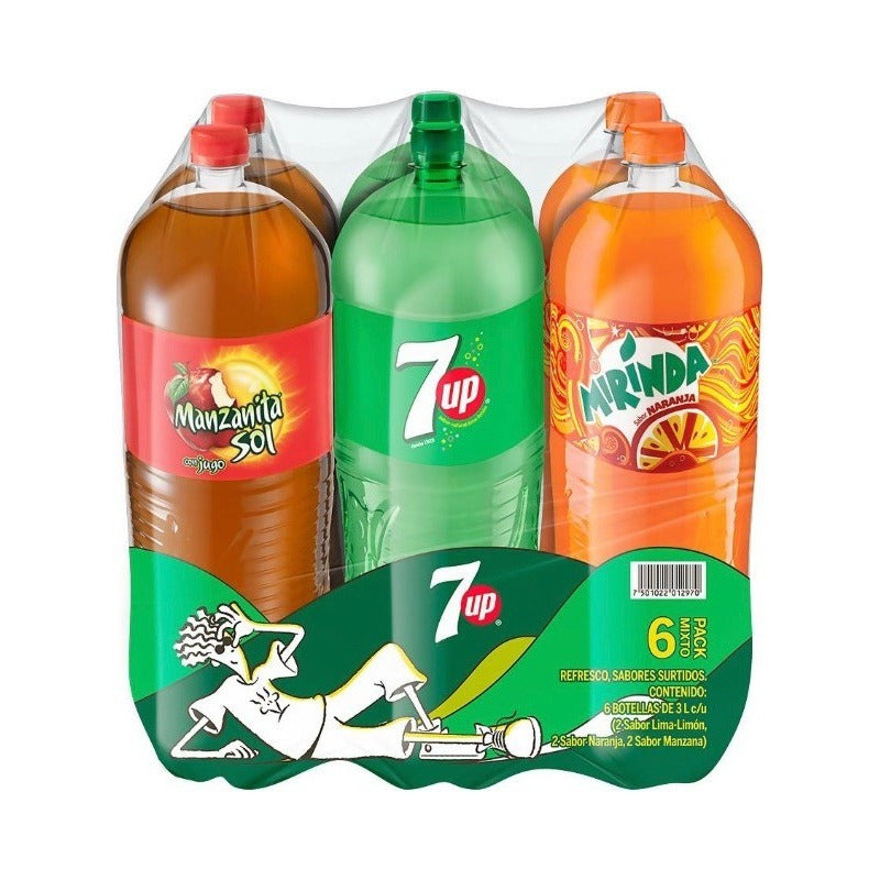 Refresco Pepsi Mix 3l (6piezas)