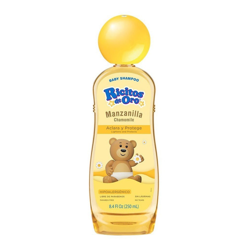 Shampoo Bebe Manzanilla Ricitos De Oro 250 Ml