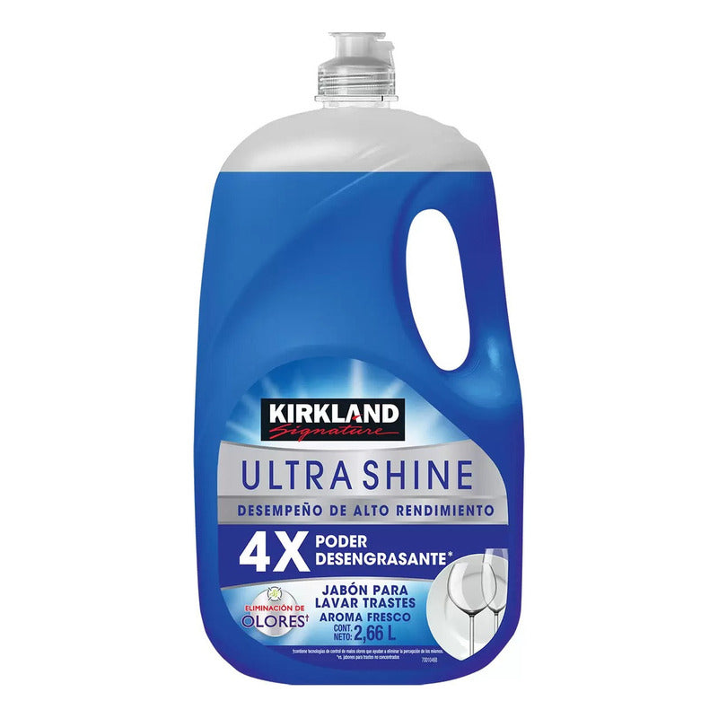 Kirkland Signature Jabón Para Trastes Platinum 2.6 L